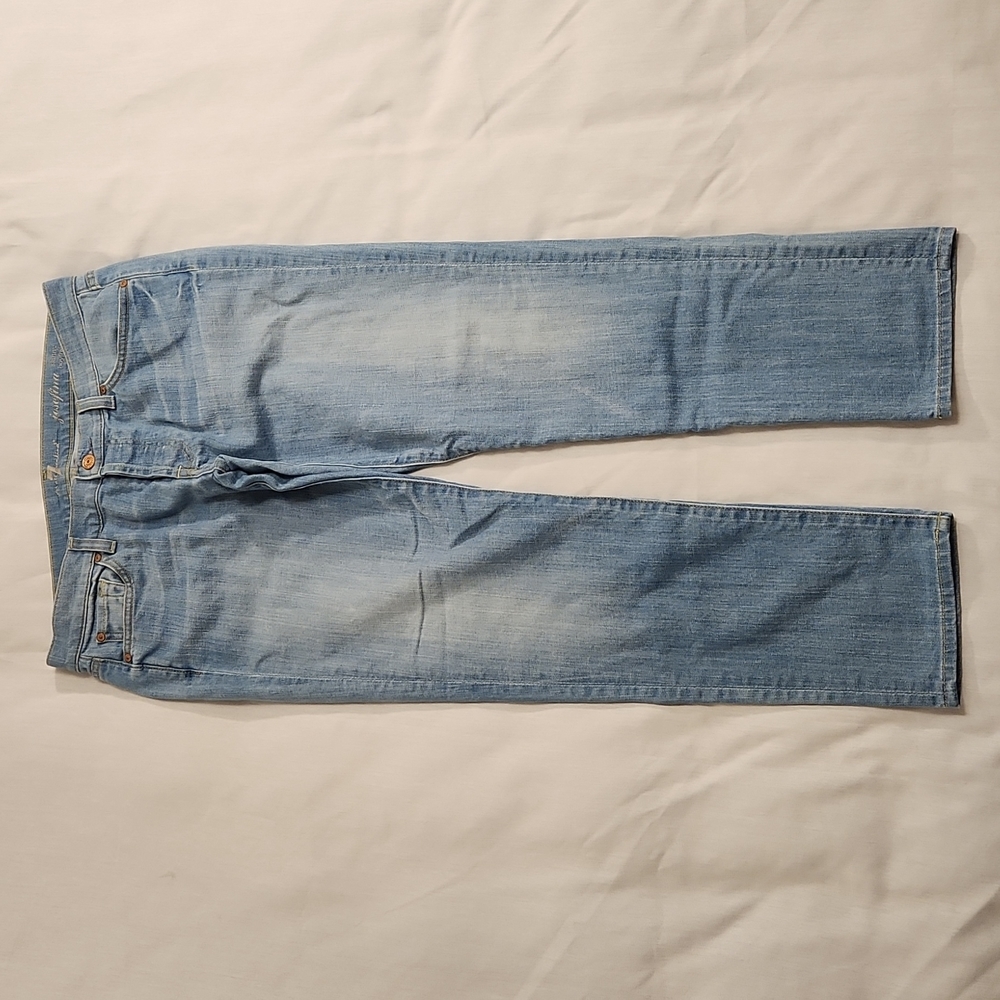 7 for all mankind jeans‎ Josefina Skinny Boyfriend women's 28 blue denim